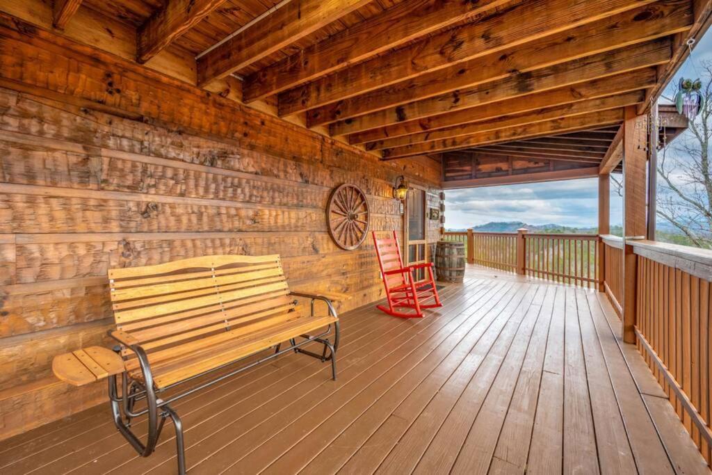 Over The Mountain - Smoky Mountain View Cabin Sevierville Kültér fotó