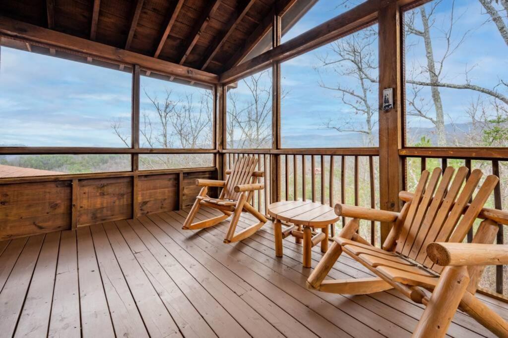 Over The Mountain - Smoky Mountain View Cabin Sevierville Kültér fotó